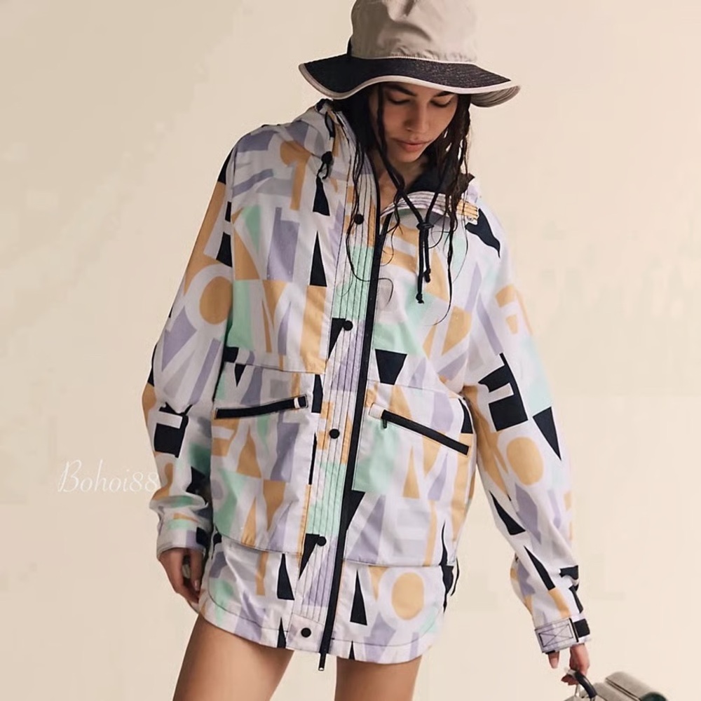 FP Movement Singin In The Rain Printed Packable Jacket - Picture 5 of 15